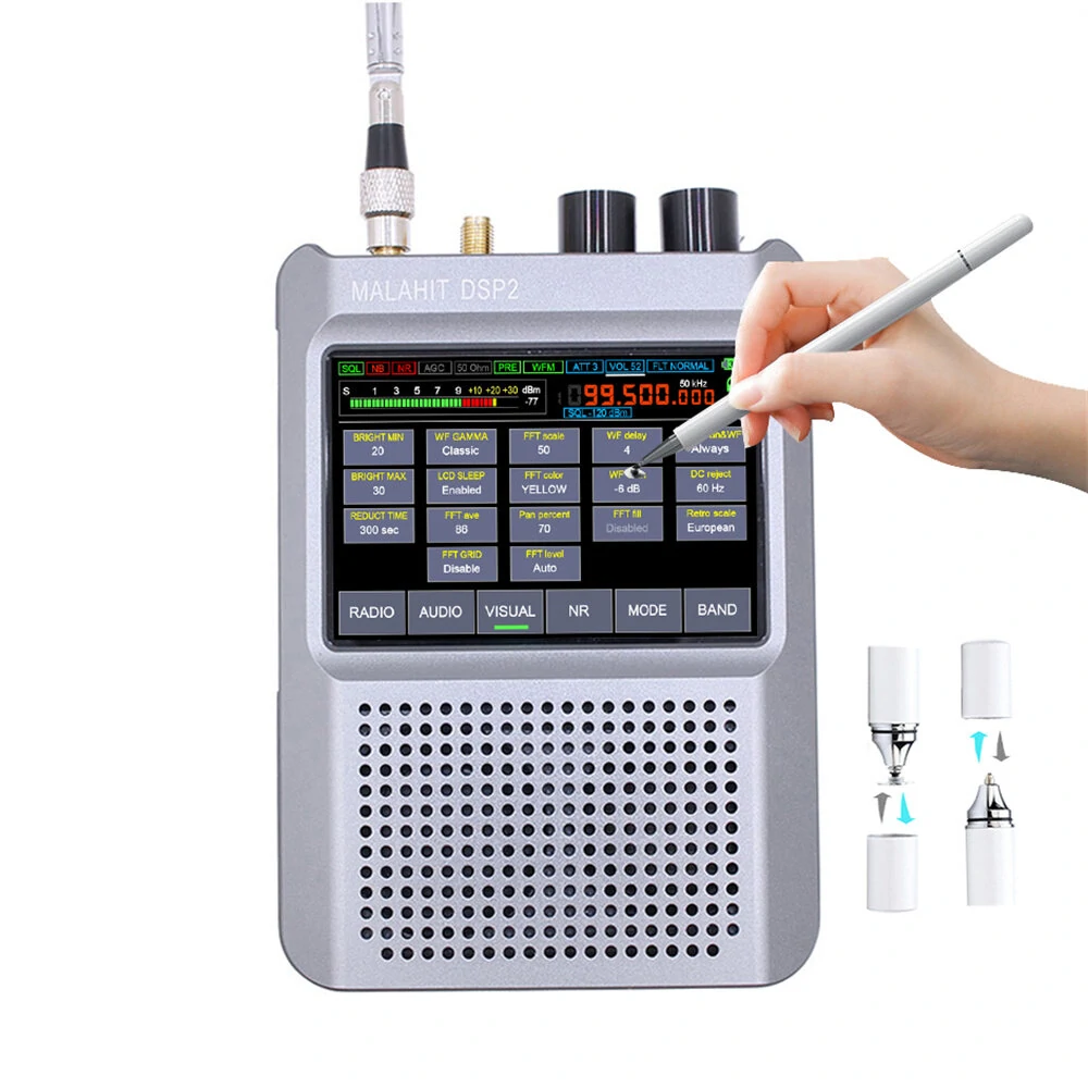 New Firmware 2.40 Genuine Second Generation Malahit-DSP2 SDR Malachite Receiver Radio 10kHz-380MHz 404MHz-2GHz (image for) New Firmware 2.40 Genuine Second Generation Malahit-DSP2 SDR Malachite Receiver Radio 10kHz-380MHz 404MHz-2GHz